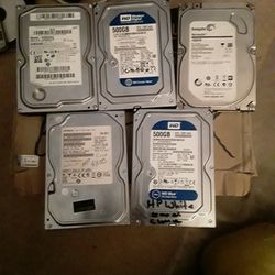 PC Hard Drives 3.5 And 2.5 In 