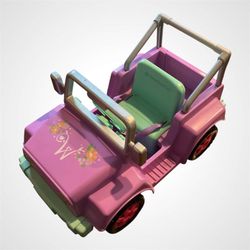 Wellie Wishers Jeep Car Garden Adventure Wheels American Girl 14.5" Doll