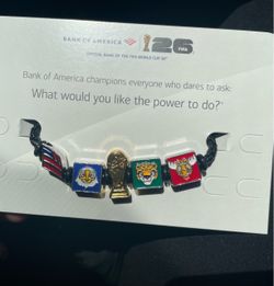 FIFA World Cup 26 Charm Bracelet Bank of America