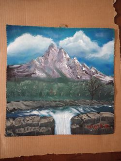 Oil Painting 15x 15 Homemade