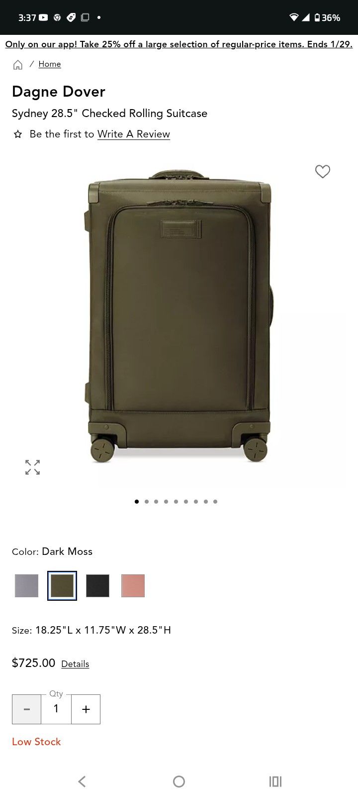 Dagne Dover luggage