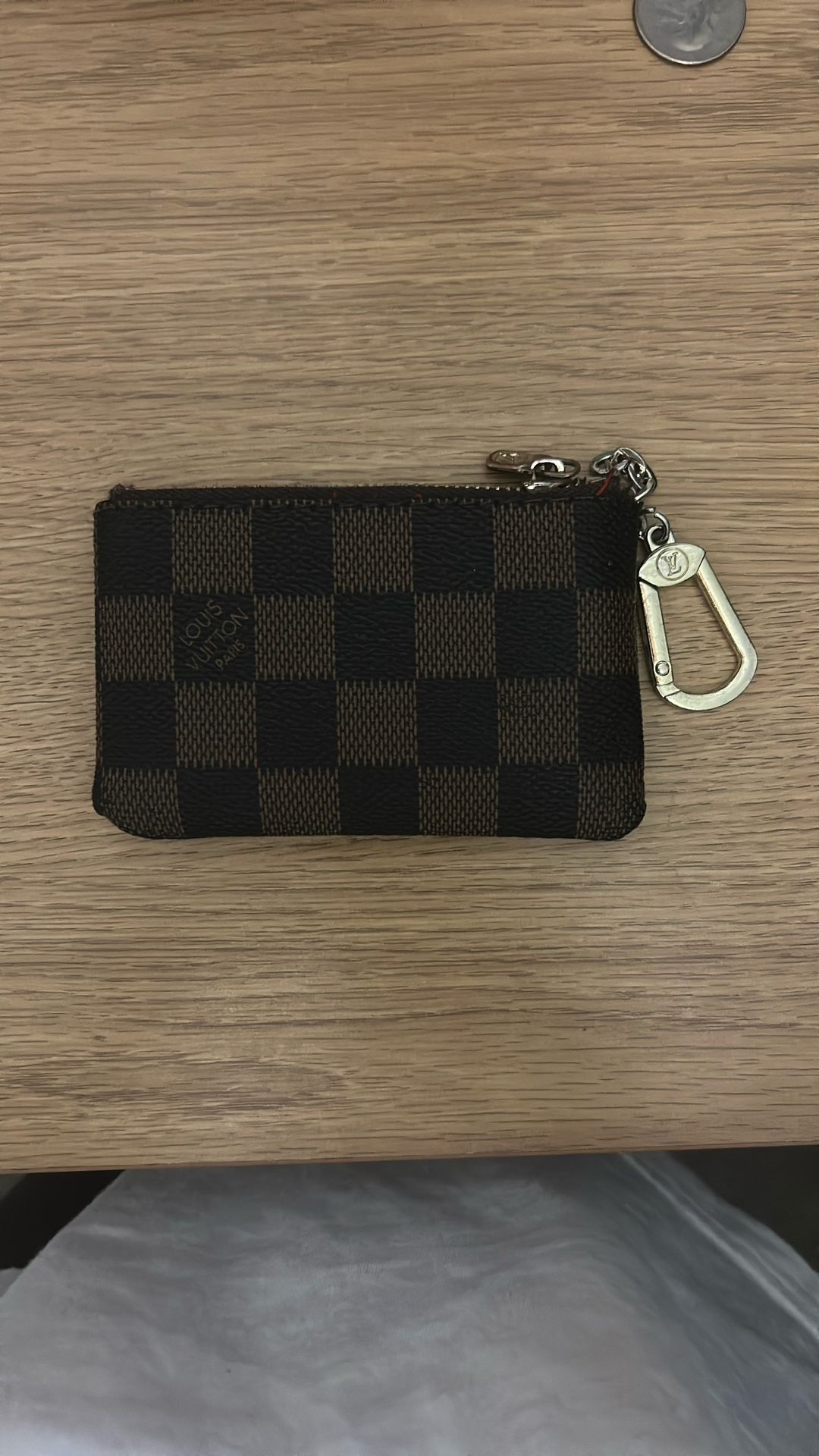 Louis Vuitton Damier Ebene Key Pouch