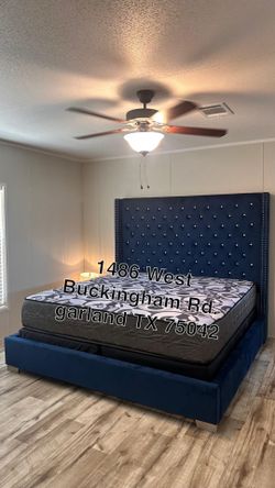 Furniture bedroom set and mattress