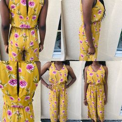 Sienna sky Yellow Jumpsuit