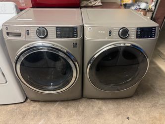 GE washer and electric dryer