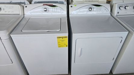 GE Top Load Washer and Dryer Set