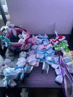 Girl headwear accessories lot