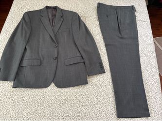 Haggar suit gray men’s size M