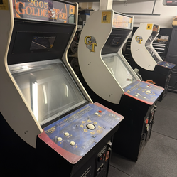3 Golden Tee Fore Arcade Games in need of repair