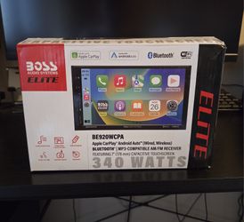 BOSS BE 920WCPA Apple CarPlay Android Auto Double DIN Radio