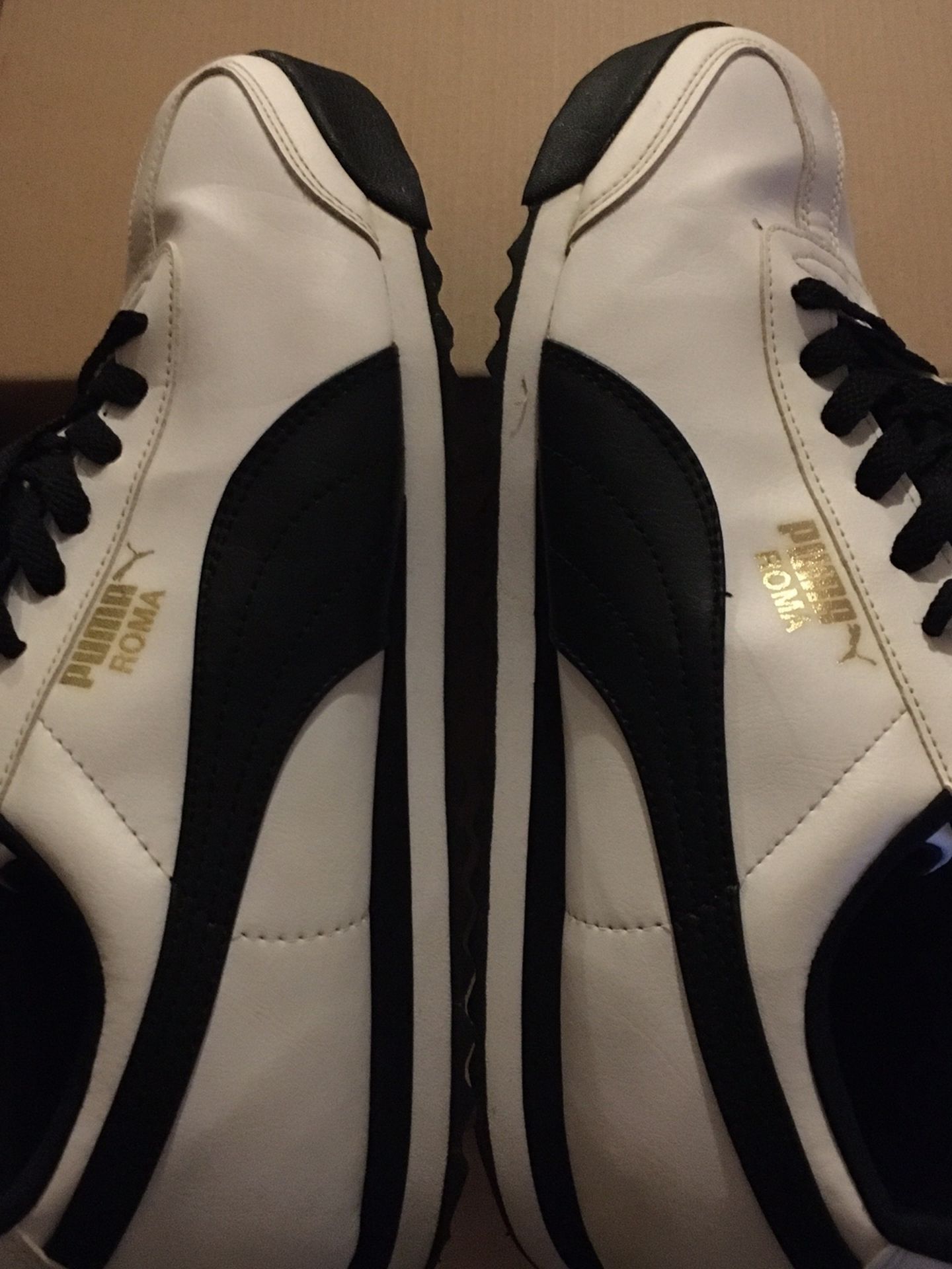 Puma Roma Classic White Trainer Sneaker-Men 10.5 ( NEW)