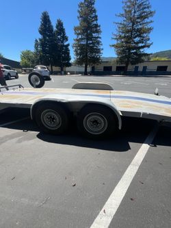 Drag master car hauler trailer 18ft