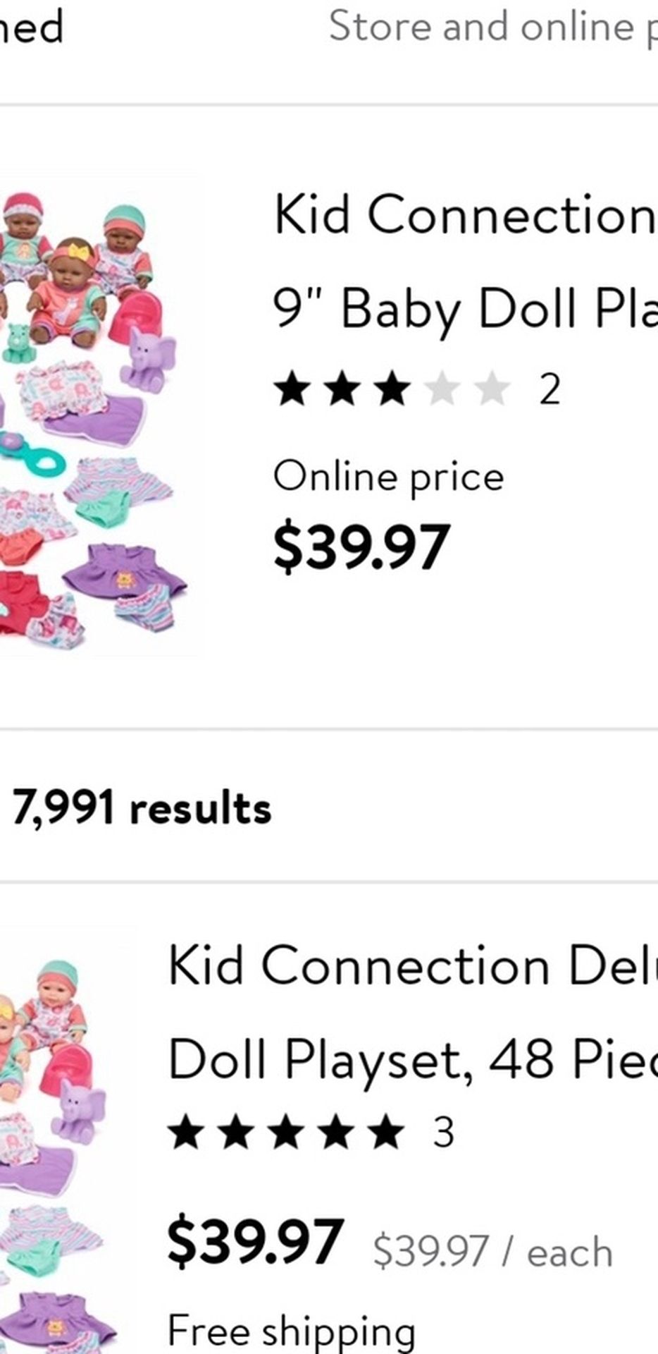 48 Piece Kid Connect Dolls I Have Black And White Sets 30 Each