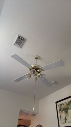 Ceiling light fan
