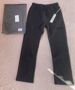 XS Black Essentials Fear of God Relaxed fit SweatPants 