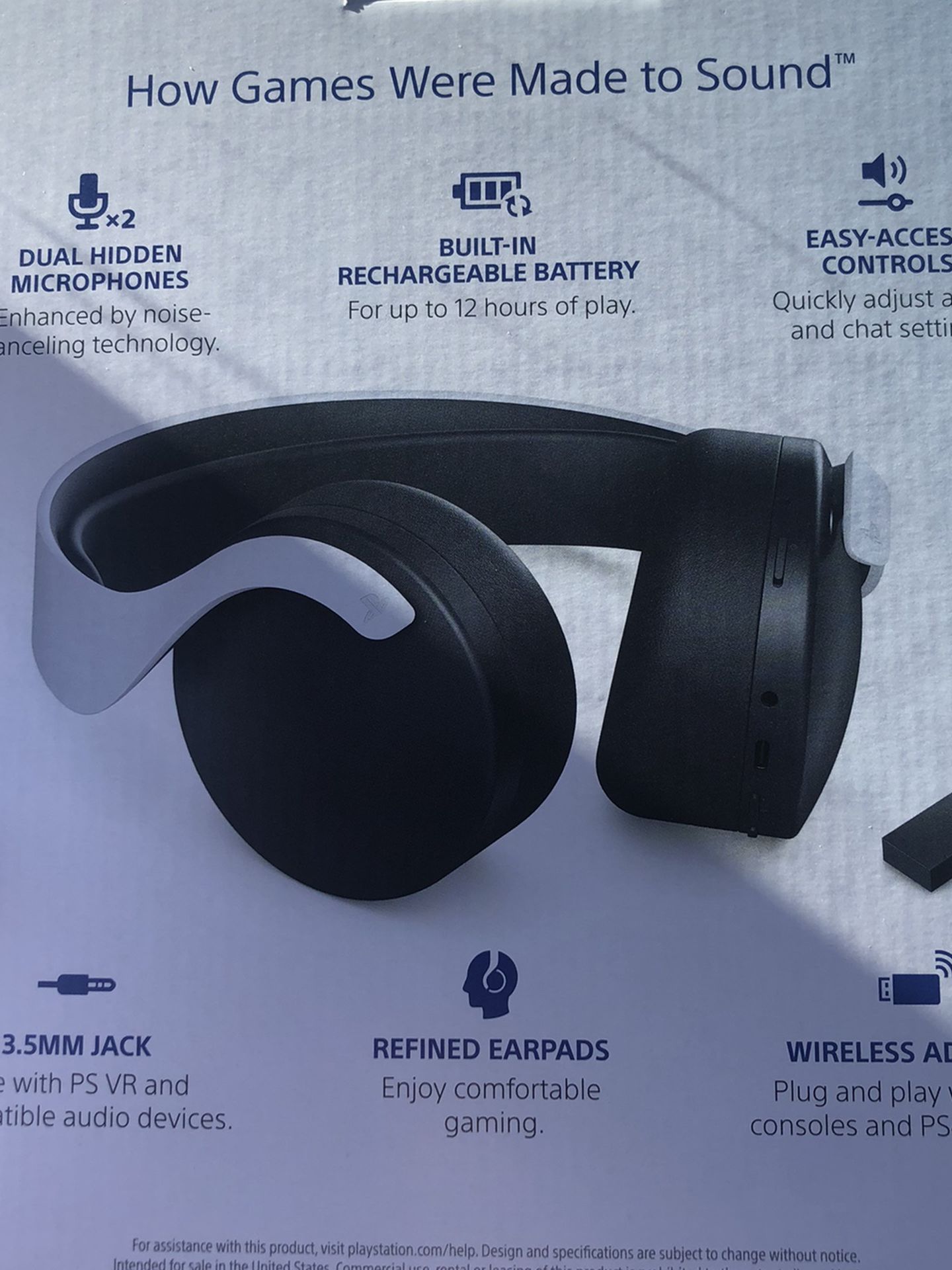 PS5 Gaming Headset