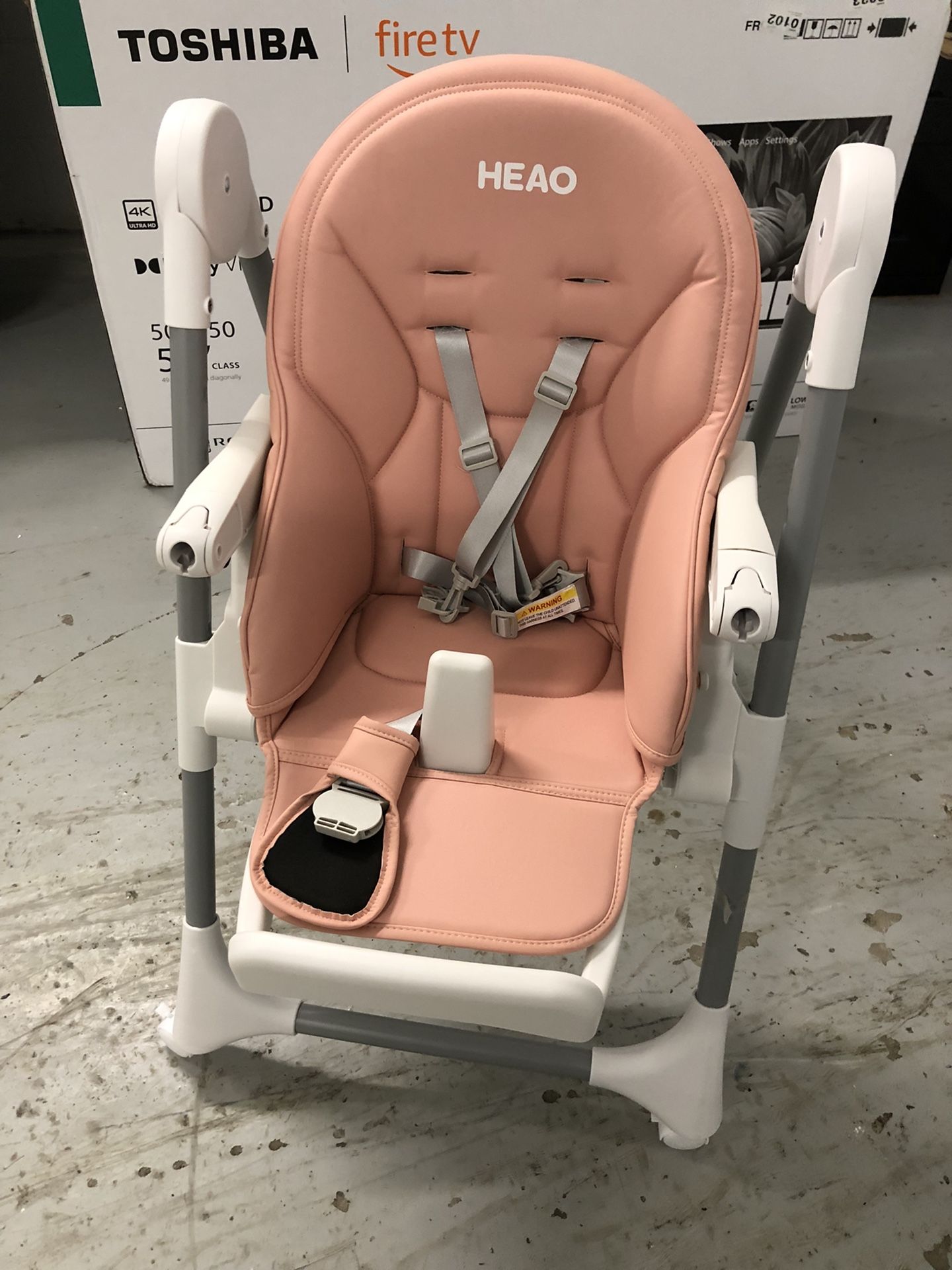 HEAO Fold Baby High Chair  6 in 1 With Wheels