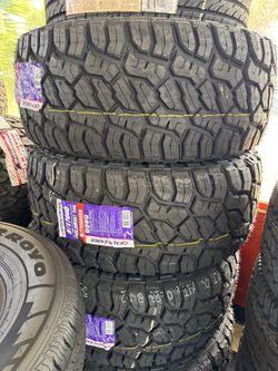 ‼️💯33x12.50R20 vendo set de llantas nuevas crossleader rt