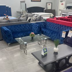 Floor Model Special Sofa And Loveseat Only $1199