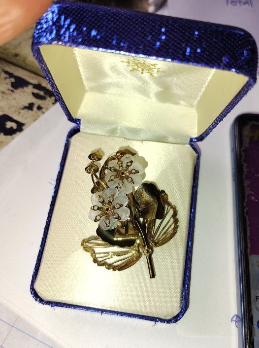 Handcrafted Floral Brooch