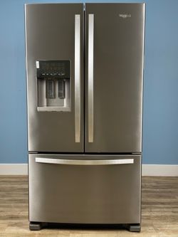 Whirlpool - 24.7 cu ft French Door Refrigerator - Stainless Steel