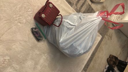 Random good condition clothes + random jewelry good condition + bag