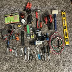 Tool Assortment And Tool Bag