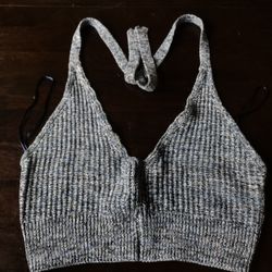 Summer crochet halter top