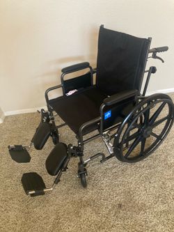 Wheelchair new with 20” Seat