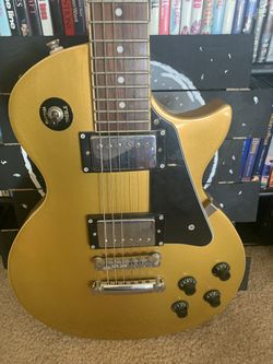 Jay Turser Metallic Gold Electric Guitar Excellent condition 