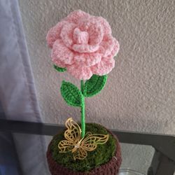 Flor De Crochet 