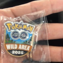Pokémon wild area pin