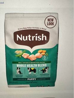 NEW Rachael Ray Nutrish Puppy Food – Whole Health Blend, Chicken & Brown Rice 🐾