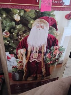 36” Large Christmas Santa Claus Holiday Decoration