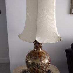 2 Oriental Table Lamps.