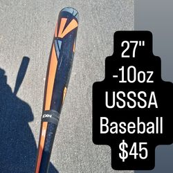 Easton S1 USSSA Baseball Bat 27" -10oz