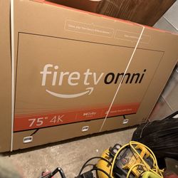Amazon 75" 4k FireTv  Omni