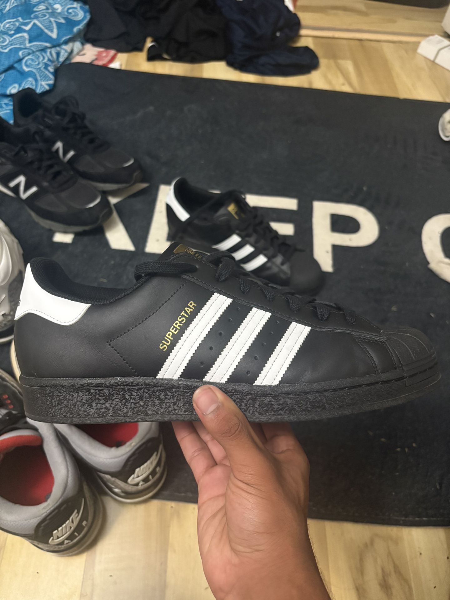 Adidas Superstar Size 11.5 With Box 