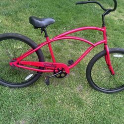 Tuesday June 01 Adult Beach Cruiser Bicycle 26” Tires Bike 