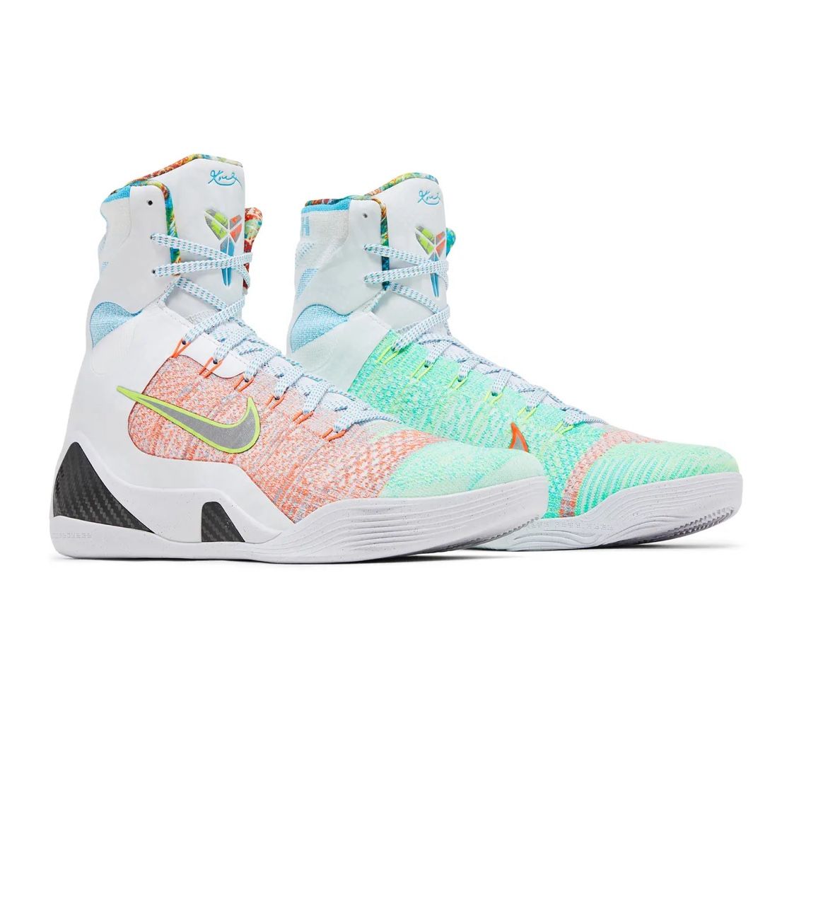 NIKE KOBE IX ELITE HIGH PROTRO 'WHAT THE'. Size 12