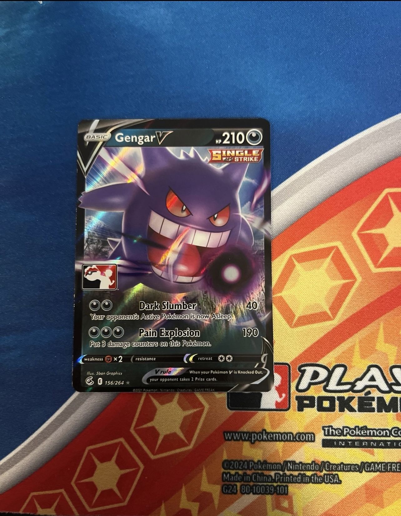 Pokémon Gengar V Play Stamp