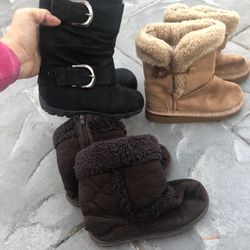 Girl Boots Size 7c