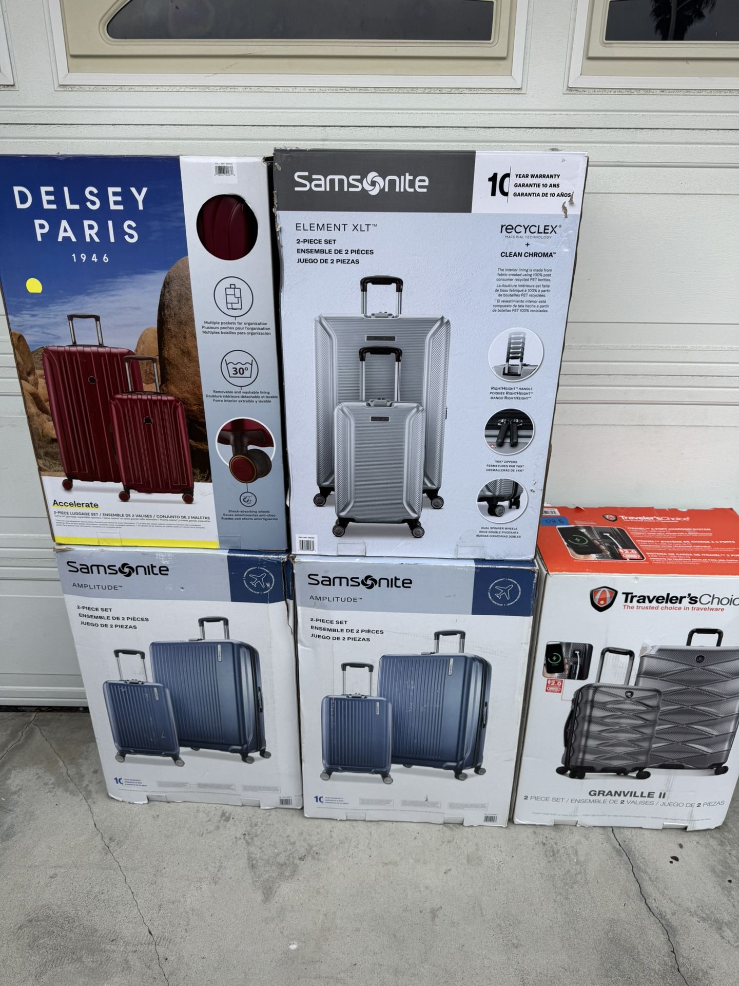 Samsonite Luggage 2 Piece Set 