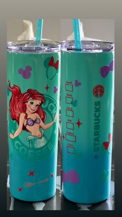 Little Mermaid Stainless Steel Tumbler 🧜‍♀️