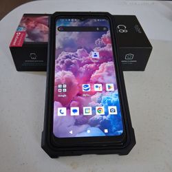 Like New Cloud C8 Android Phone With Case And Glass Screen Protector Unlocked