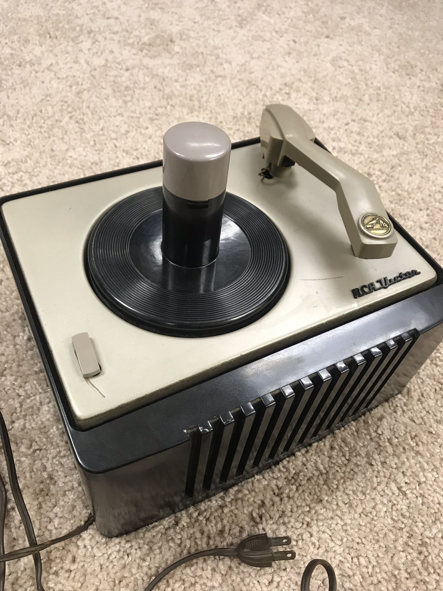 Vintage RCA 45 Turntable Model 6EY1-Needs Repair