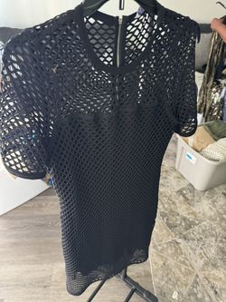 Women’s I State, black mesh dress size L