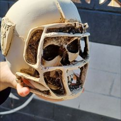 Raiders Rare New Skull Helmet For Halloween Prop 🎃