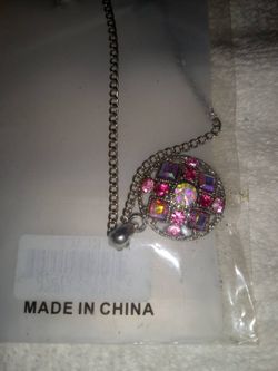 GEM COLORED NECKLACE