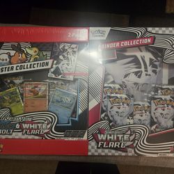 Black Bolt/White Flare Binder and poster collection